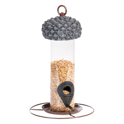 Comedero Pajaros Silo Forma Bellota